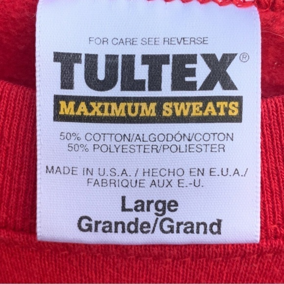 Vintage Crewneck Sweatshirt Santa Claus Merry Christmas Size Large - Picture 5 of 5